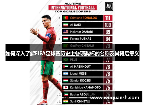如何深入了解FIFA足球赛历史上各项奖杯的名称及其背后意义