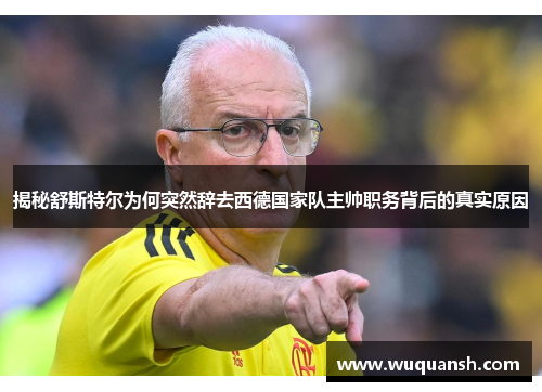 揭秘舒斯特尔为何突然辞去西德国家队主帅职务背后的真实原因 揭秘舒斯特尔为何突然辞去西德国家队主帅职务背后的真实原因